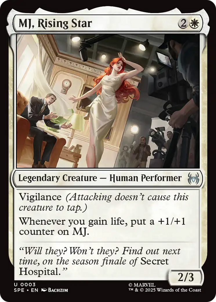 MJ, Rising Star [Marvel's Spider-Man: Eternal-Legal] | Eastridge Sports Cards & Games