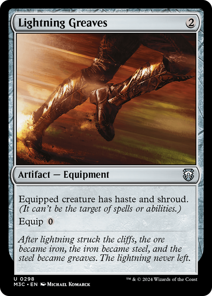 Lightning Greaves [Modern Horizons 3 Commander] | Eastridge Sports Cards & Games