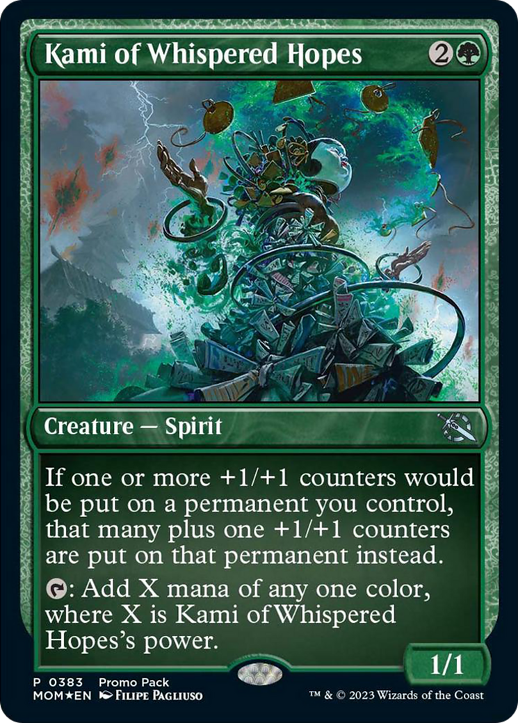 Kami of Whispered Hopes (Promo Pack) [March of the Machine Promos] | Eastridge Sports Cards & Games