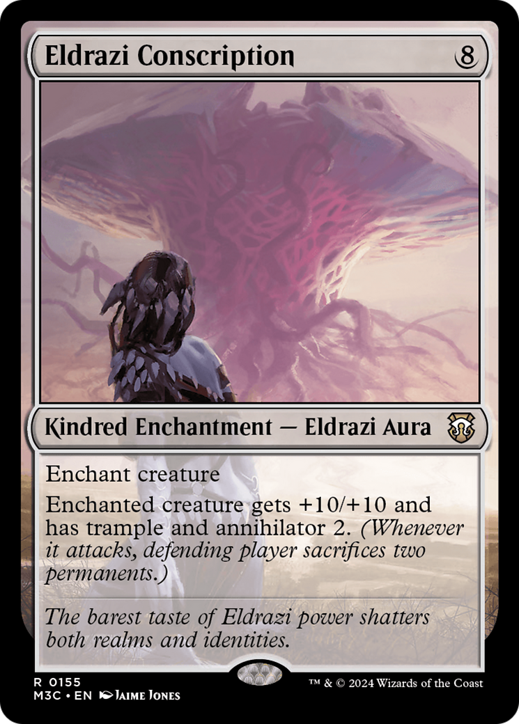 Eldrazi Conscription (Ripple Foil) [Modern Horizons 3 Commander] | Eastridge Sports Cards & Games