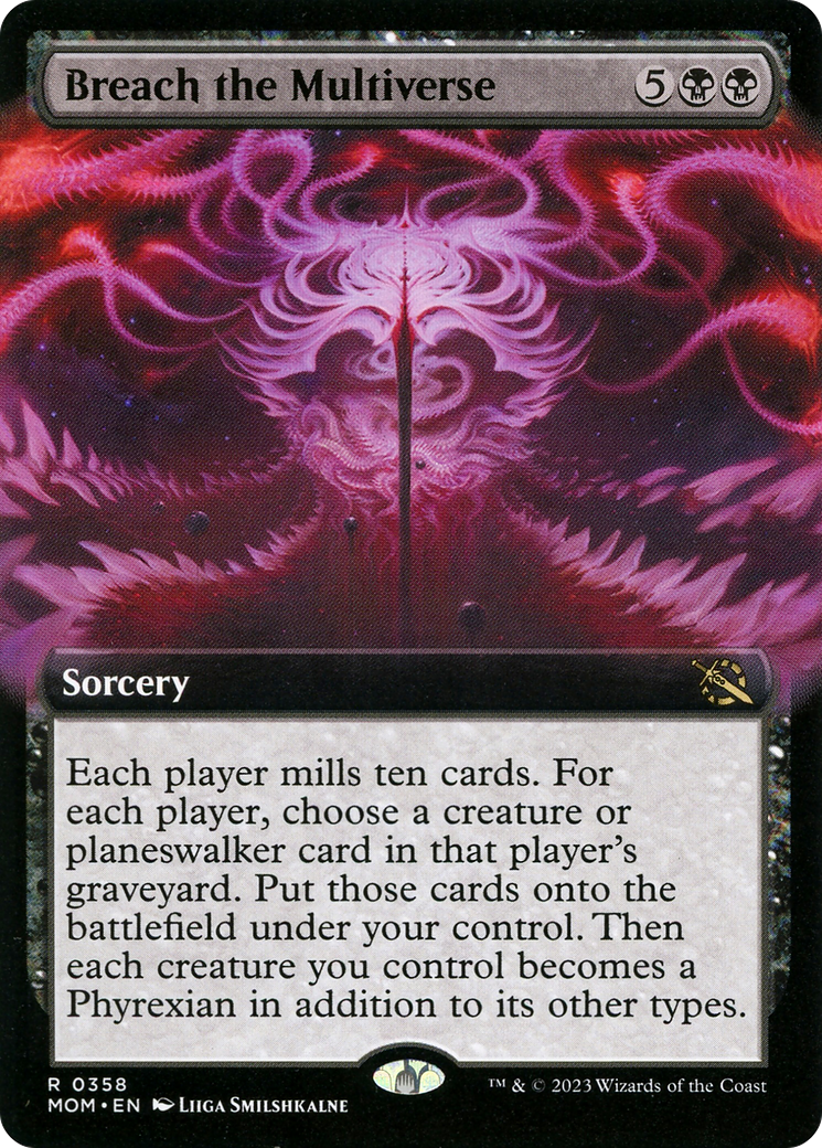 Breach the Multiverse (Extended Art) [March of the Machine] | Eastridge Sports Cards & Games