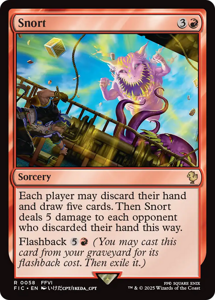 Snort [FINAL FANTASY Commander] | Eastridge Sports Cards & Games