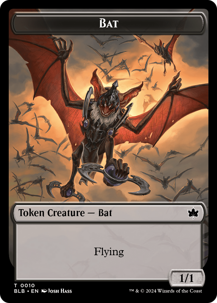 Bat Token [Bloomburrow Tokens] | Eastridge Sports Cards & Games