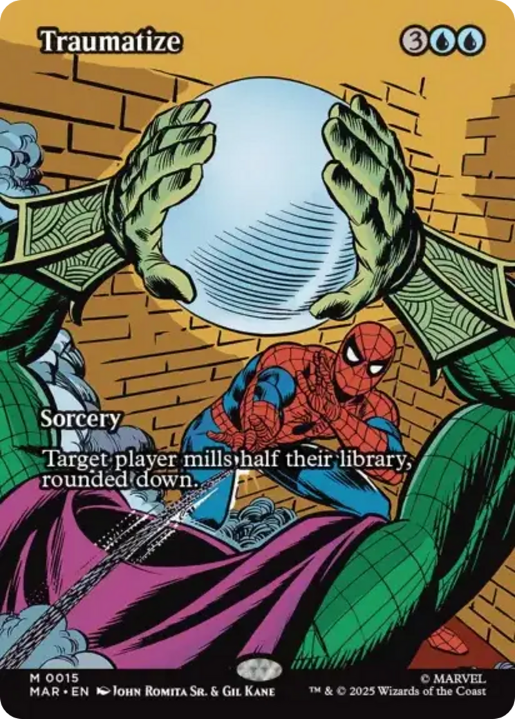 Traumatize (Borderless) [Marvel's Spider-Man: Eternal-Legal] | Eastridge Sports Cards & Games
