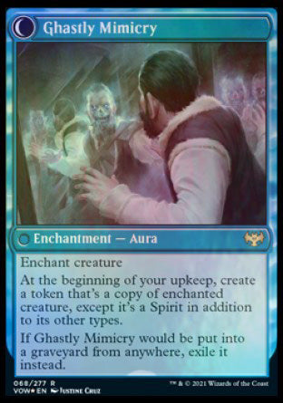 Mirrorhall Mimic // Ghastly Mimicry [Innistrad: Crimson Vow Prerelease Promos] | Eastridge Sports Cards & Games