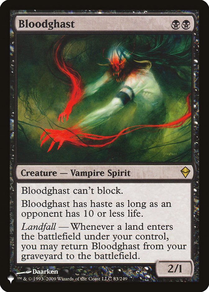 Bloodghast [The List] | Eastridge Sports Cards & Games