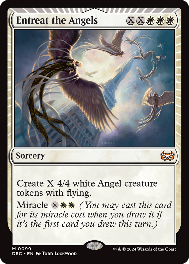 Entreat the Angels [Duskmourn: House of Horror Commander] | Eastridge Sports Cards & Games