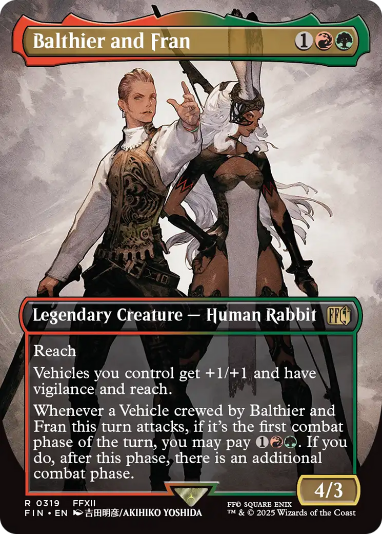 Balthier and Fran (Borderless) (0319) [FINAL FANTASY] | Eastridge Sports Cards & Games