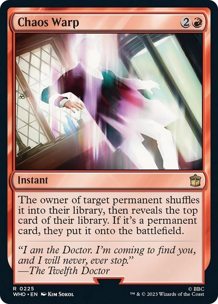 Chaos Warp [Doctor Who] | Eastridge Sports Cards & Games