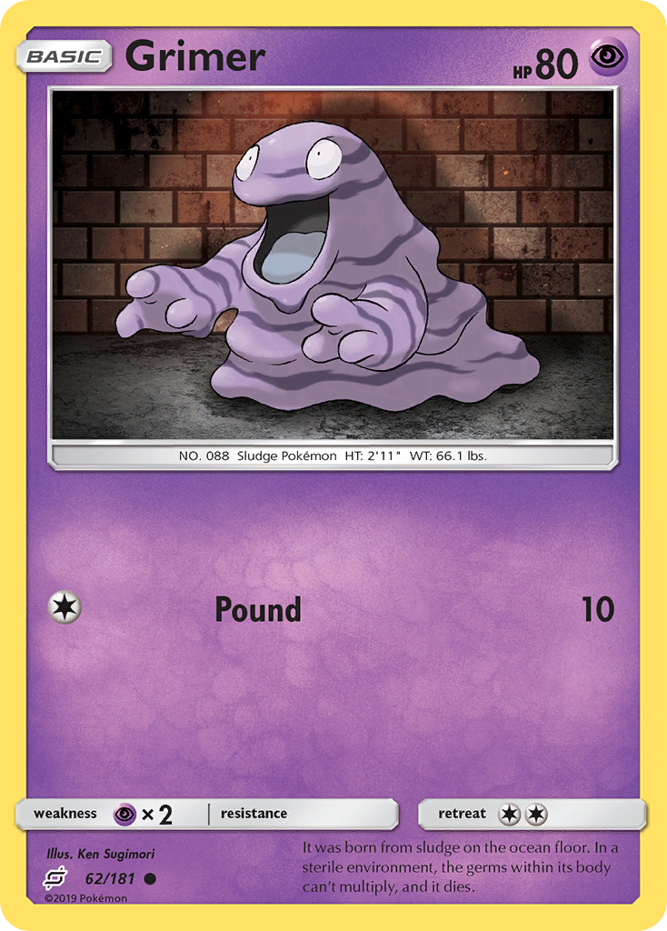 Grimer (62/181) [Sun & Moon: Team Up] | Eastridge Sports Cards & Games