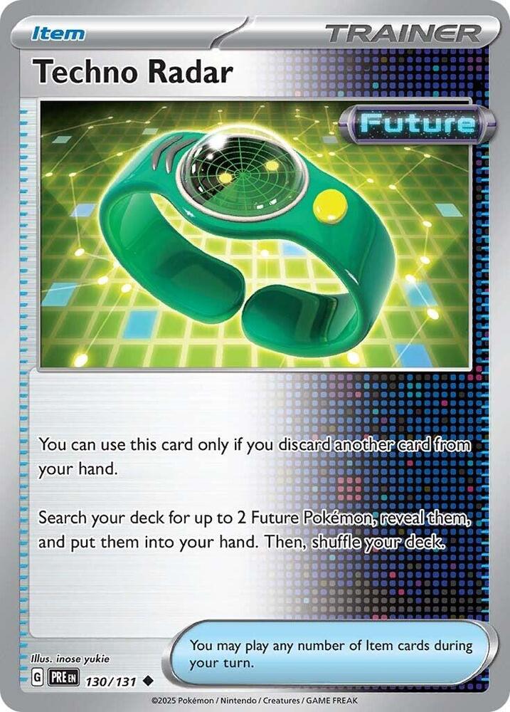 Techno Radar (130/131) [Scarlet & Violet: Prismatic Evolutions] | Eastridge Sports Cards & Games