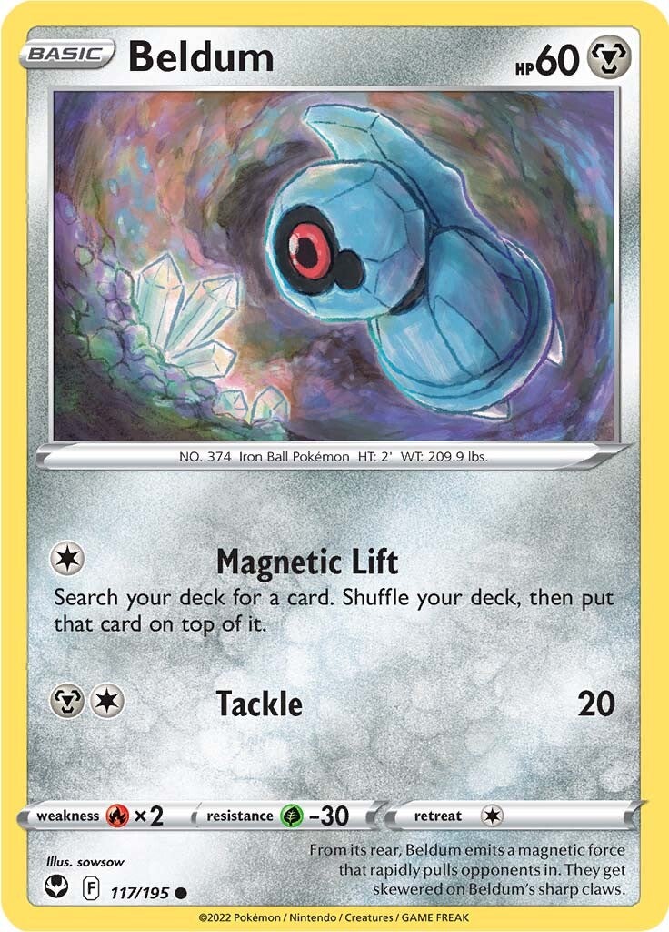 Beldum (117/195) [Sword & Shield: Silver Tempest] | Eastridge Sports Cards & Games