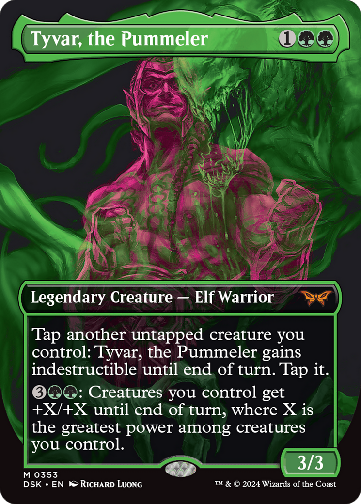 Tyvar, the Pummeler (Showcase) [Duskmourn: House of Horror] | Eastridge Sports Cards & Games