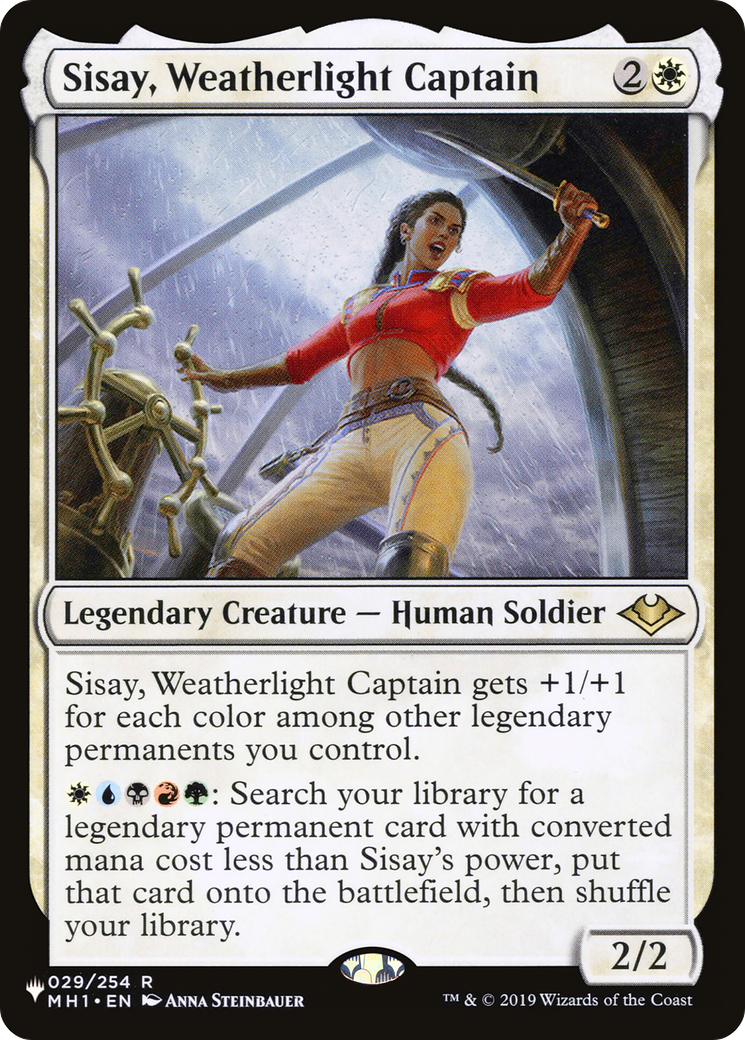 Sisay, Weatherlight Captain [Secret Lair: From Cute to Brute] | Eastridge Sports Cards & Games