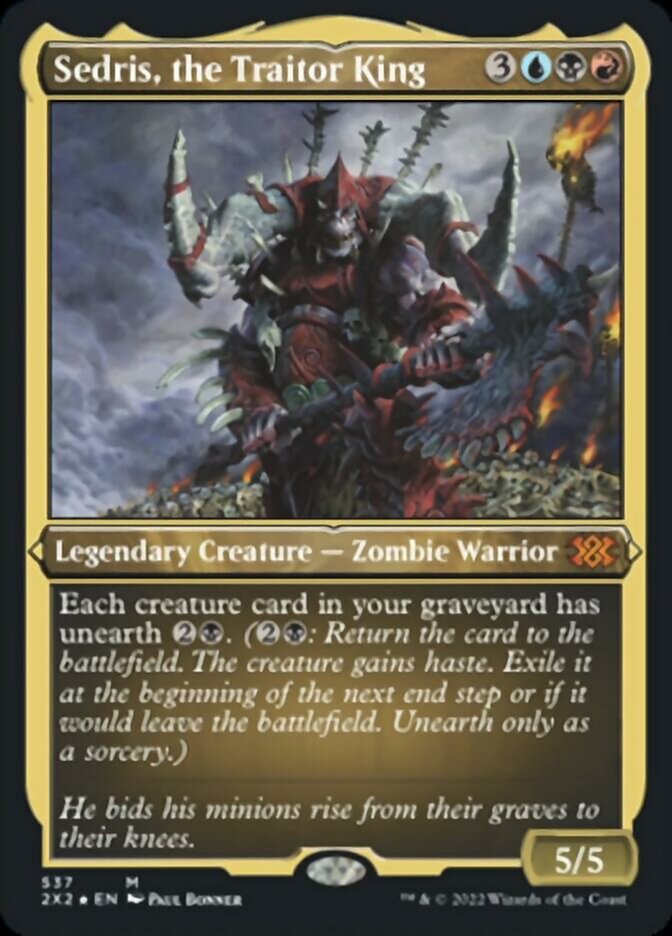Sedris, the Traitor King (Foil Etched) [Double Masters 2022] | Eastridge Sports Cards & Games