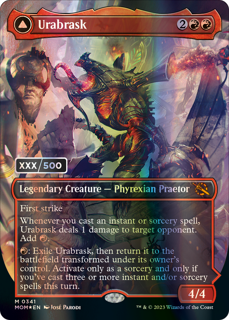 Urabrask // The Great Work (Serialized) [March of the Machine] | Eastridge Sports Cards & Games