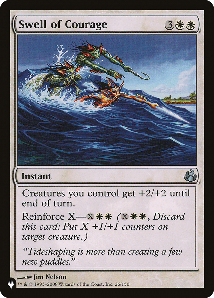 Swell of Courage [The List] | Eastridge Sports Cards & Games