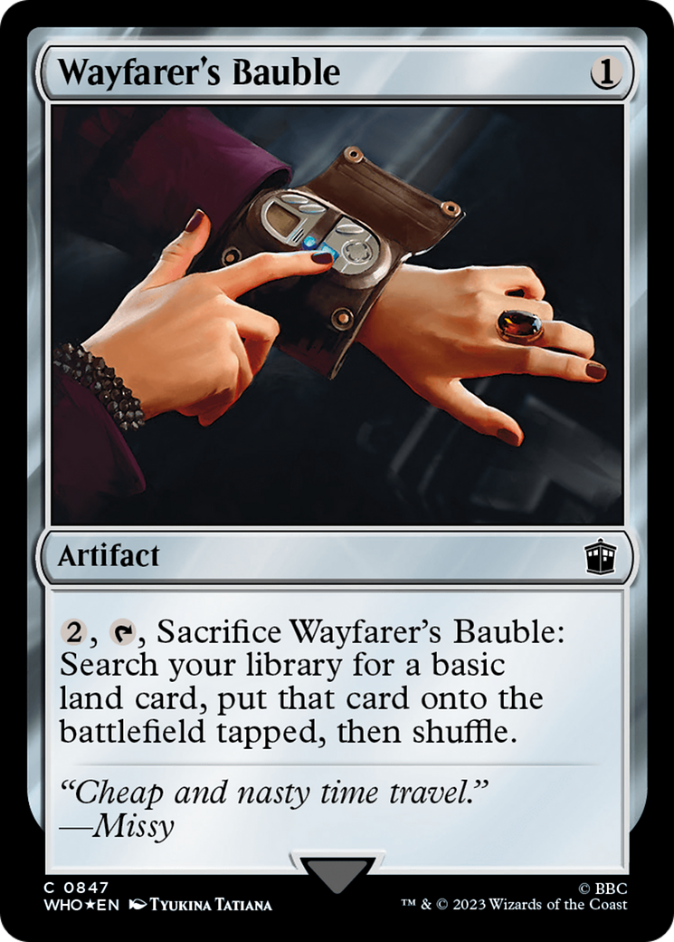 Wayfarer's Bauble (Surge Foil) [Doctor Who] | Eastridge Sports Cards & Games