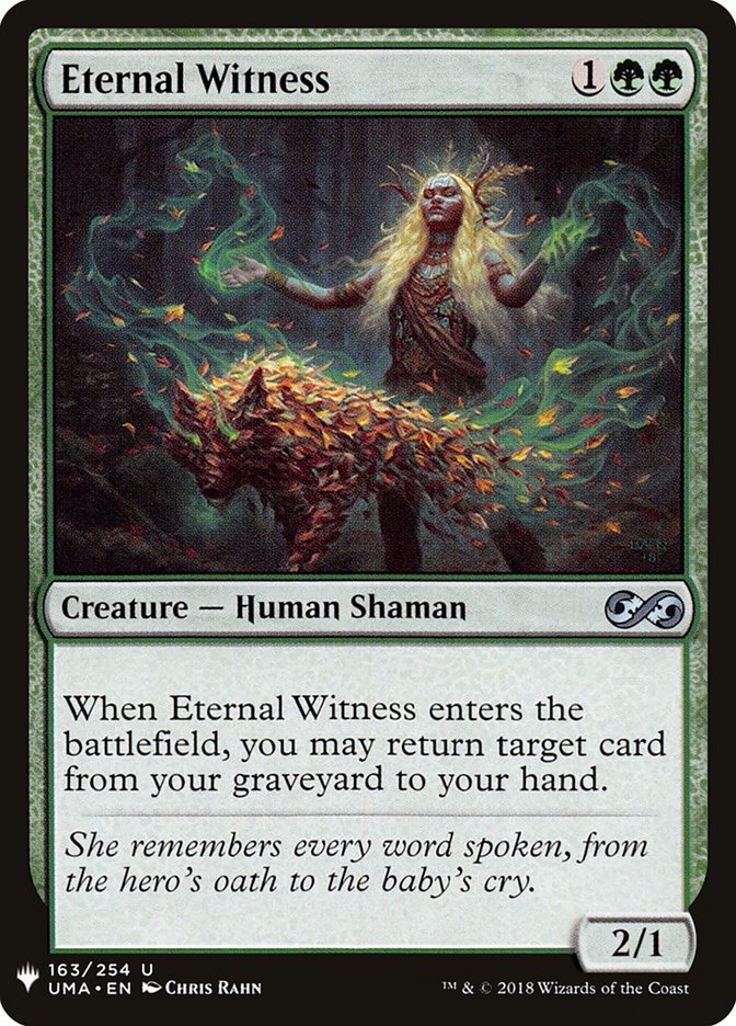 Eternal Witness [Mystery Booster] | Eastridge Sports Cards & Games