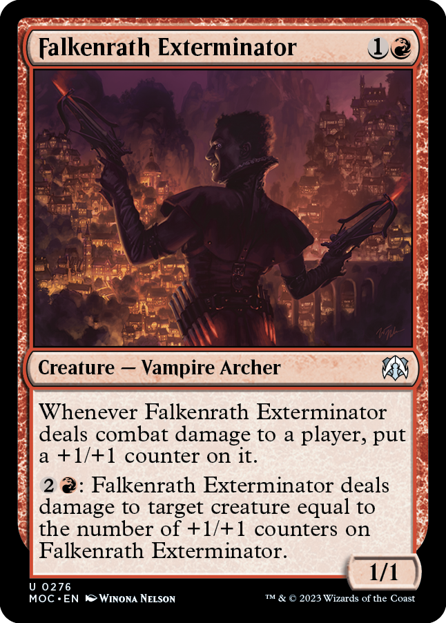 Falkenrath Exterminator [March of the Machine Commander] | Eastridge Sports Cards & Games