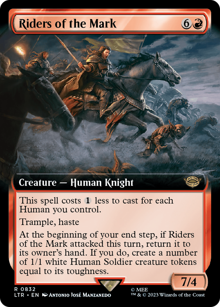 Riders of the Mark (Extended Art) [The Lord of the Rings: Tales of Middle-Earth] | Eastridge Sports Cards & Games