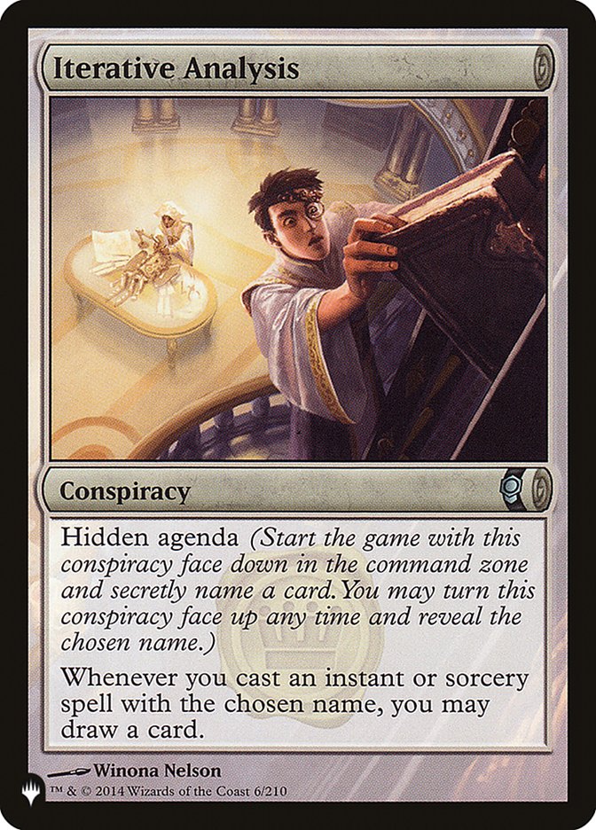 Iterative Analysis [The List] | Eastridge Sports Cards & Games
