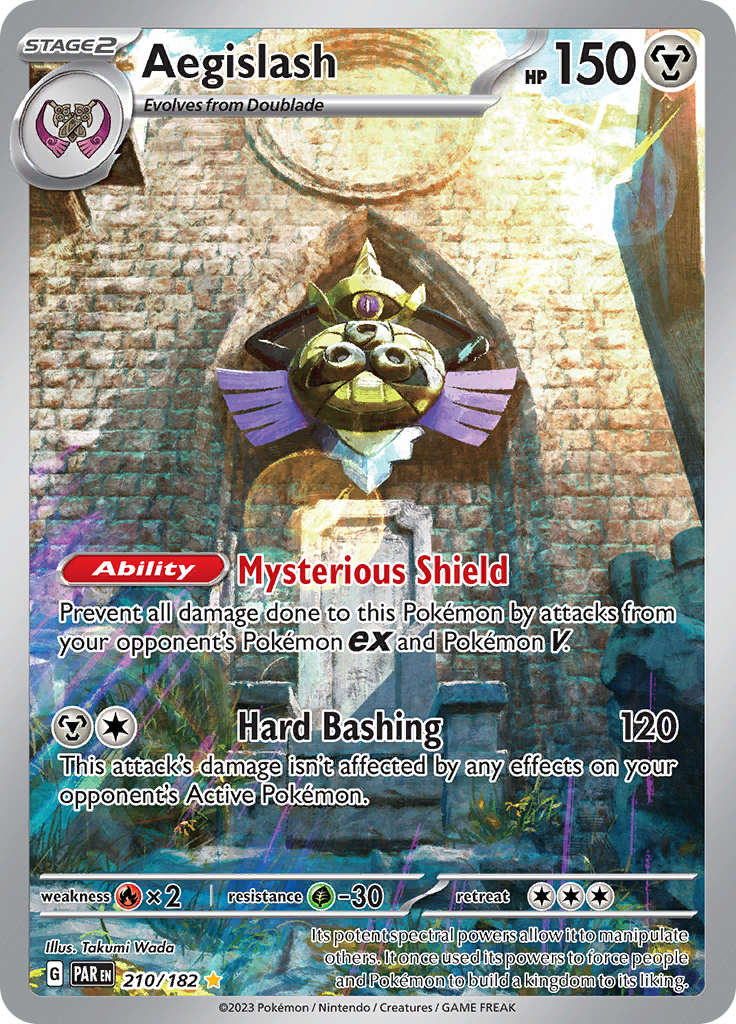 Aegislash (210/182) [Scarlet & Violet: Paradox Rift] | Eastridge Sports Cards & Games