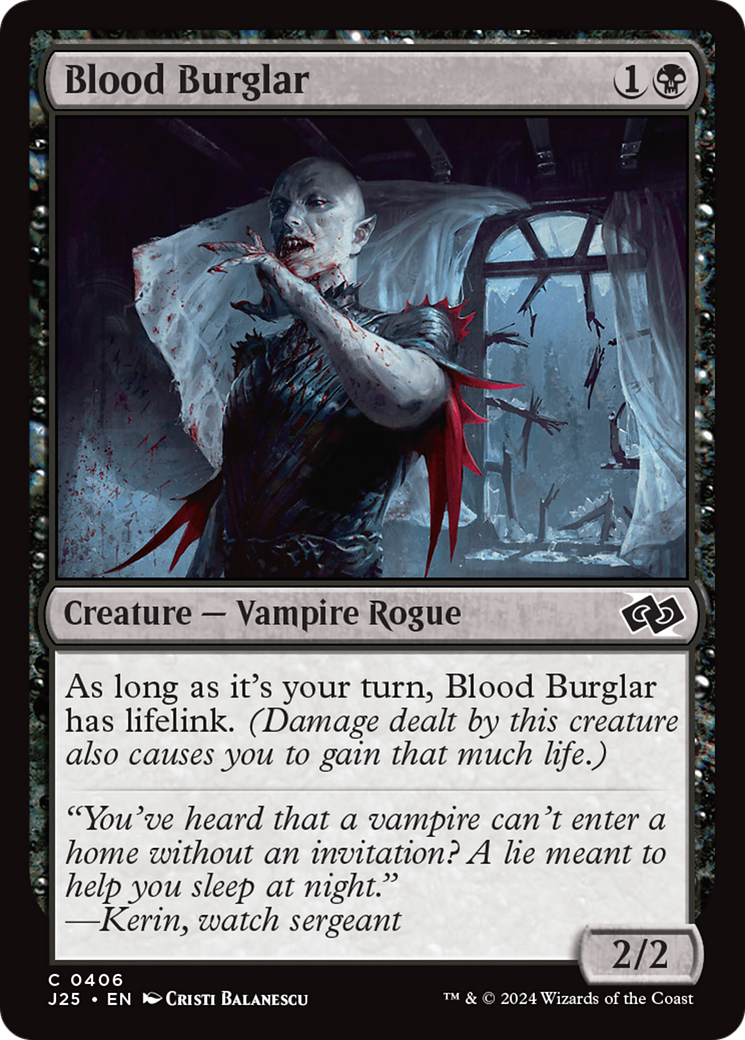 Blood Burglar [Foundations Jumpstart] | Eastridge Sports Cards & Games