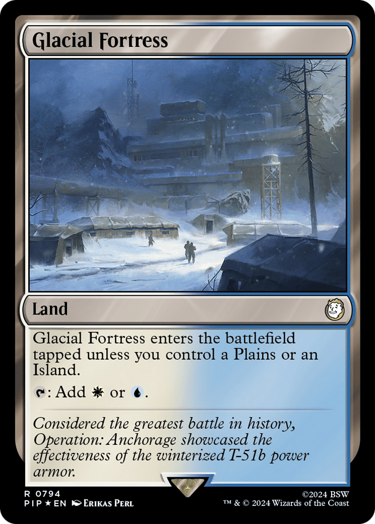Glacial Fortress (Surge Foil) [Fallout] | Eastridge Sports Cards & Games