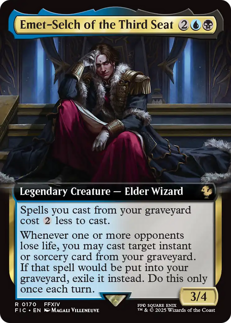 Emet-Selch of the Third Seat (Extended Art) [FINAL FANTASY Commander] | Eastridge Sports Cards & Games