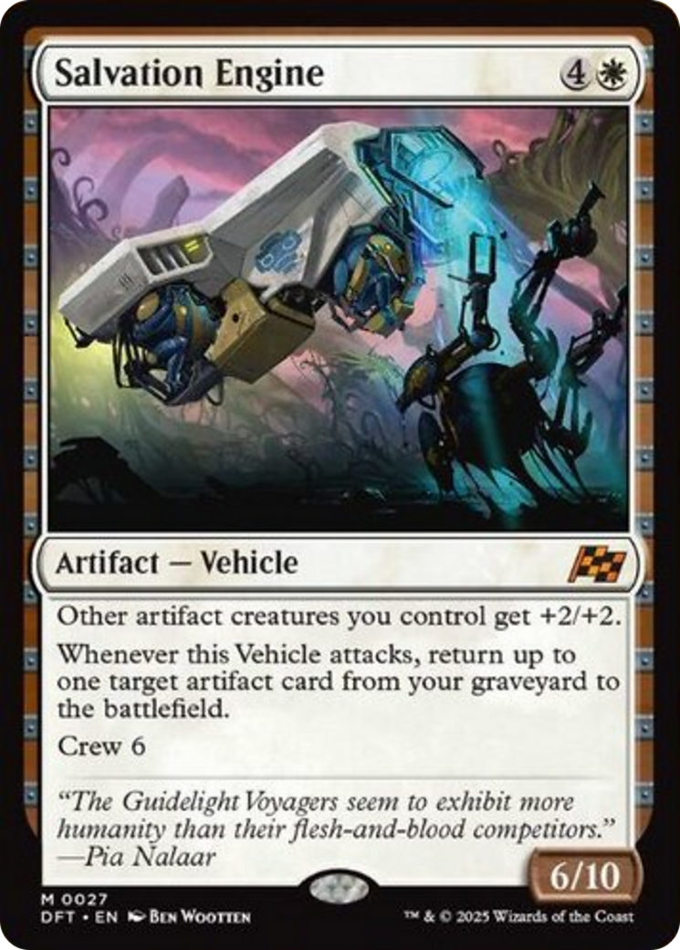 Salvation Engine [Aetherdrift] | Eastridge Sports Cards & Games