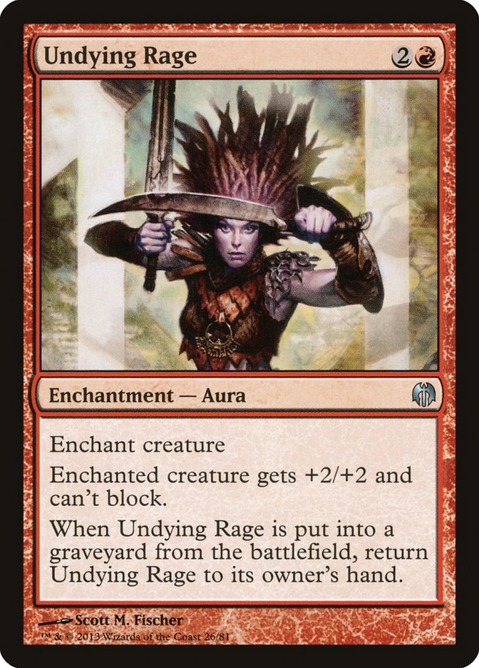 Undying Rage [Duel Decks: Heroes vs. Monsters] | Eastridge Sports Cards & Games