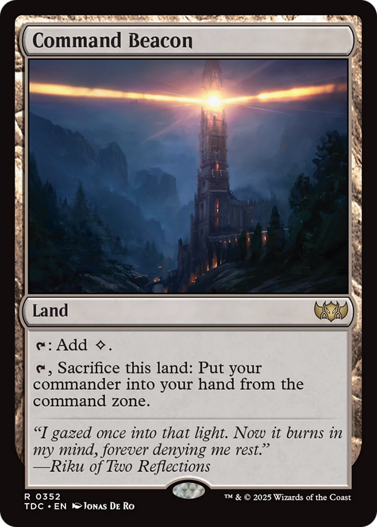 Command Beacon [Tarkir: Dragonstorm Commander] | Eastridge Sports Cards & Games