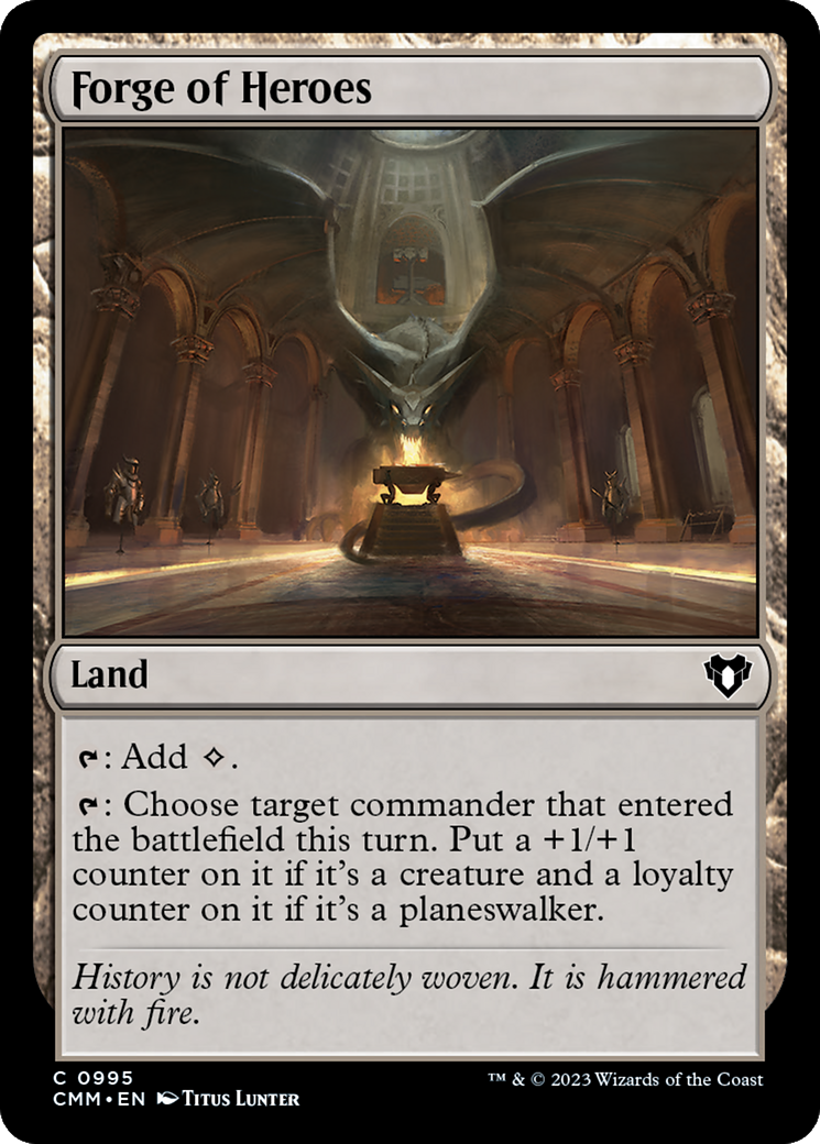 Forge of Heroes [Commander Masters] | Eastridge Sports Cards & Games