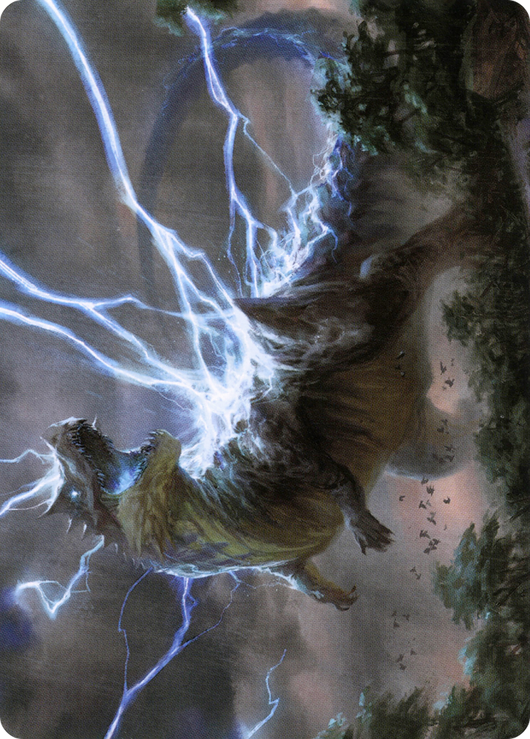 Thrasta, Tempest's Roar Art Card (41) [Modern Horizons 2 Art Series] | Eastridge Sports Cards & Games