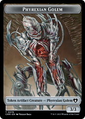 Phyrexian Golem // Ox Double-Sided Token [Commander Masters Tokens] | Eastridge Sports Cards & Games