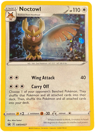 Noctowl (SWSH027) [Sword & Shield: Black Star Promos] | Eastridge Sports Cards & Games