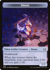 Phyrexian Goblin // Drone Double-Sided Token [Phyrexia: All Will Be One Tokens] | Eastridge Sports Cards & Games