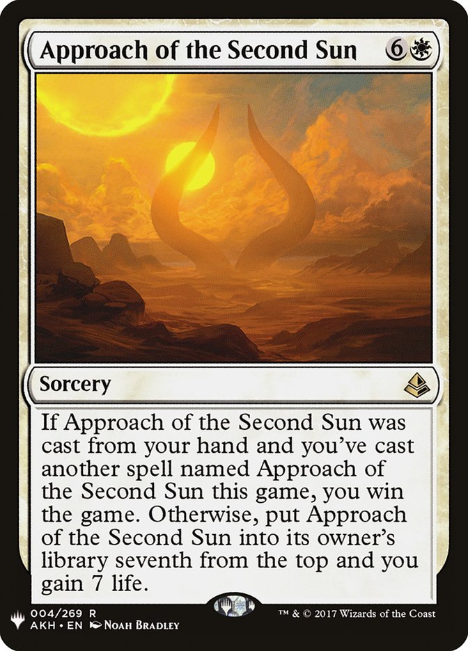 Approach of the Second Sun [Mystery Booster] | Eastridge Sports Cards & Games