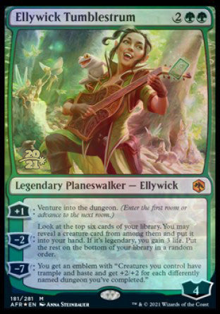 Ellywick Tumblestrum [Dungeons & Dragons: Adventures in the Forgotten Realms Prerelease Promos] | Eastridge Sports Cards & Games