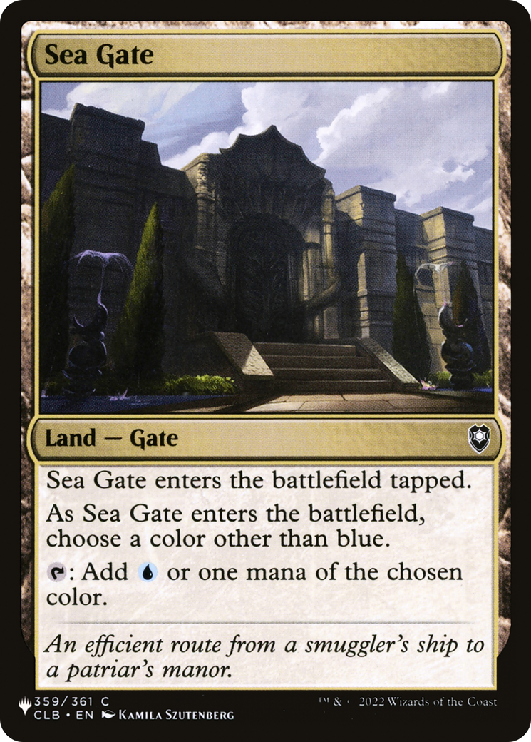 Sea Gate [The List] | Eastridge Sports Cards & Games