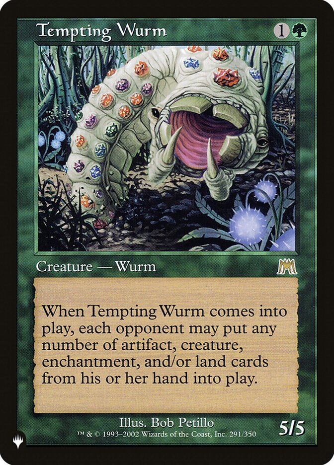 Tempting Wurm [The List] | Eastridge Sports Cards & Games