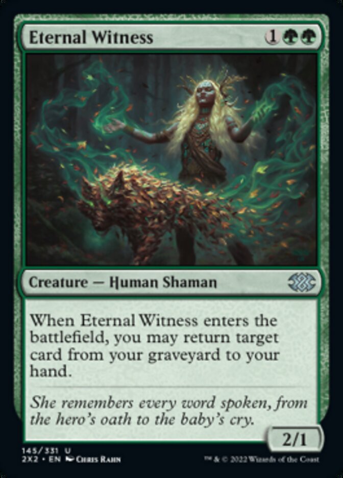 Eternal Witness [Double Masters 2022] | Eastridge Sports Cards & Games