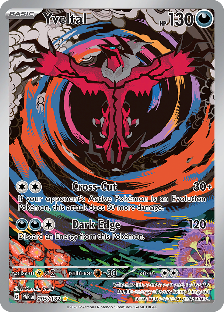 Yveltal (205/182) [Scarlet & Violet: Paradox Rift] | Eastridge Sports Cards & Games