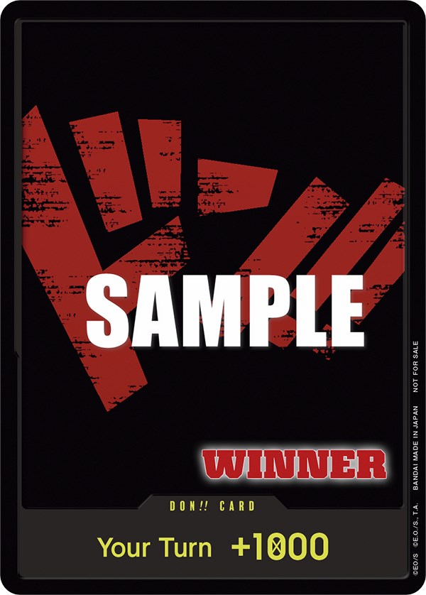 DON!! Card (Tournament Pack Vol. 2) [Winner] [One Piece Promotion Cards] | Eastridge Sports Cards & Games