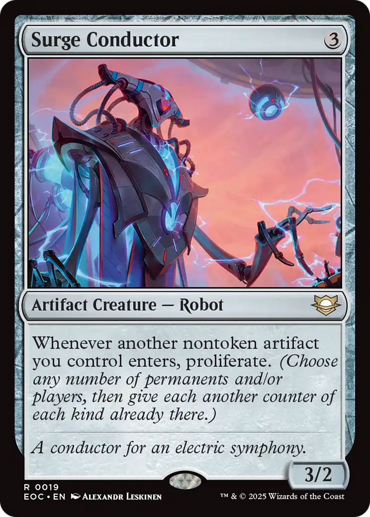 Surge Conductor [Edge of Eternities Commander] | Eastridge Sports Cards & Games