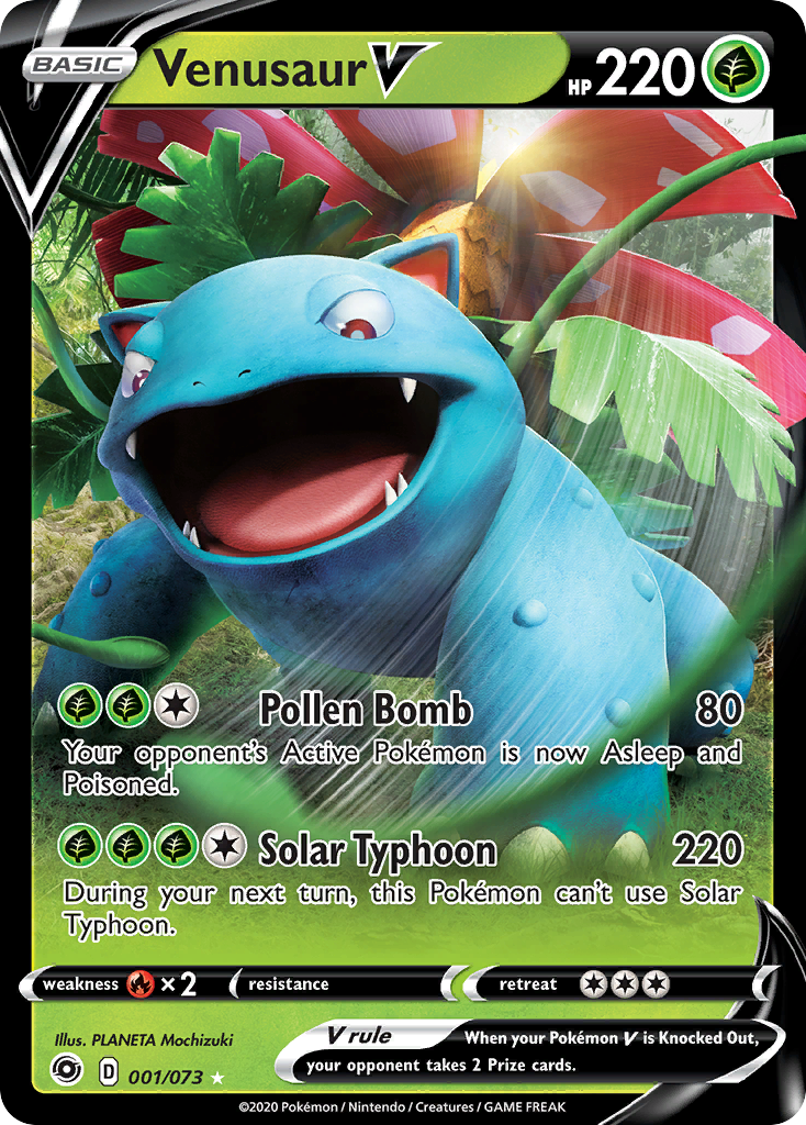 Venusaur V (001/073) [Sword & Shield: Champion's Path] | Eastridge Sports Cards & Games