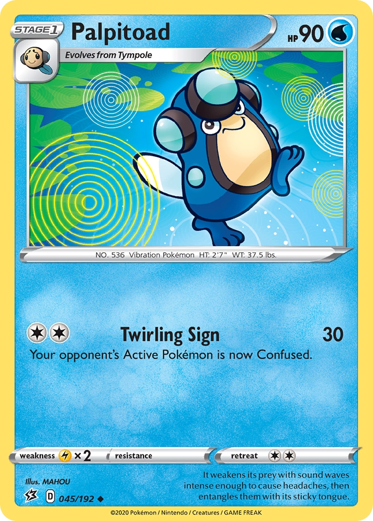 Palpitoad (045/192) [Sword & Shield: Rebel Clash] | Eastridge Sports Cards & Games