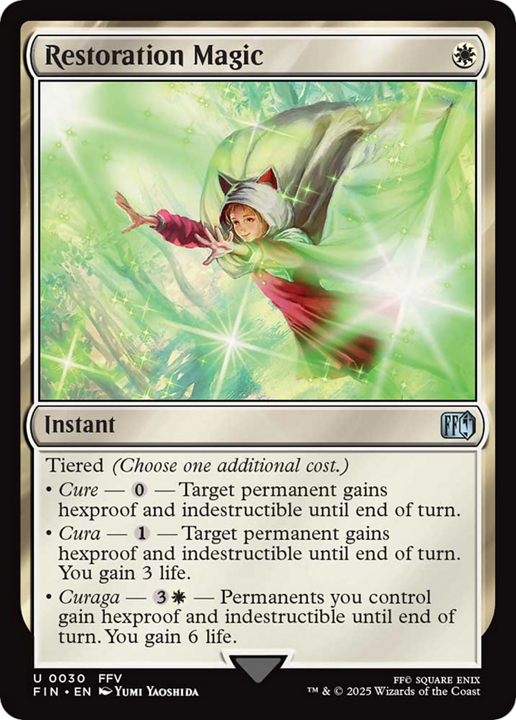 Restoration Magic [FINAL FANTASY] | Eastridge Sports Cards & Games