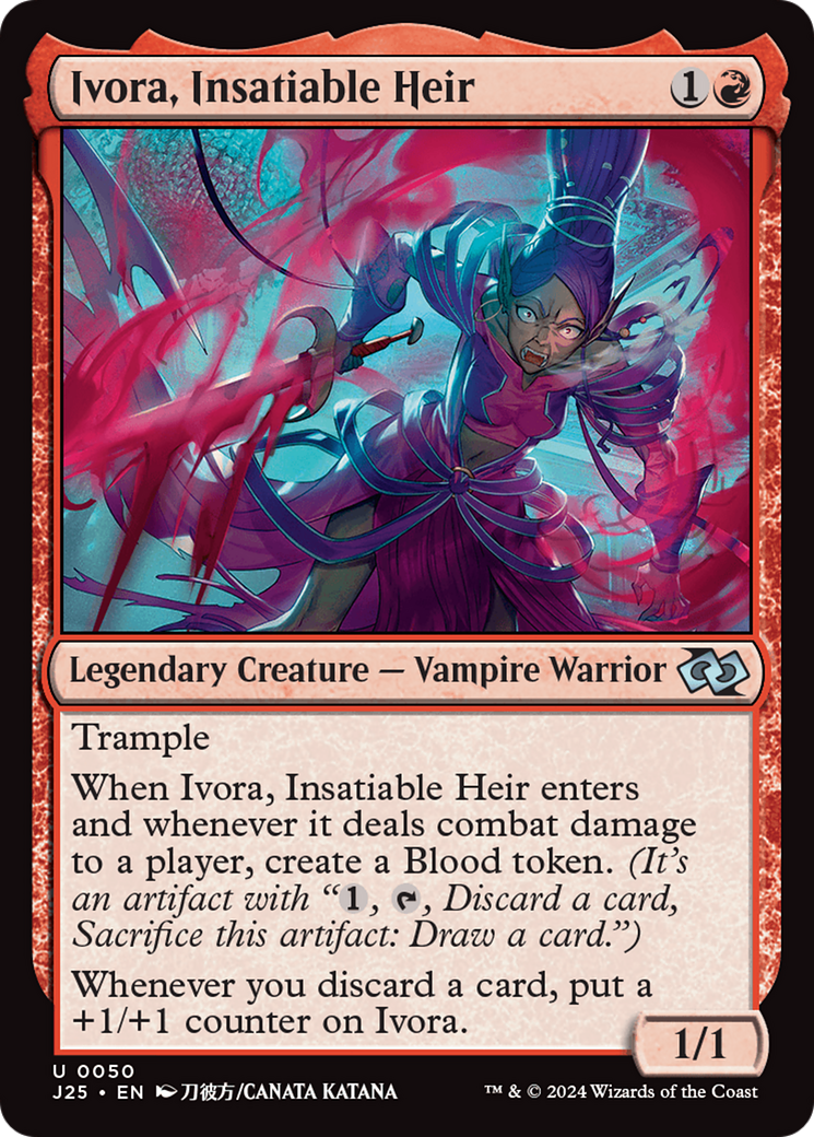 Ivora, Insatiable Heir (Anime) [Foundations Jumpstart] | Eastridge Sports Cards & Games